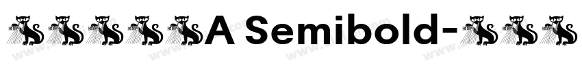 华康金刚黑A Semibold字体转换 华康金刚黑A Semibold字体转换